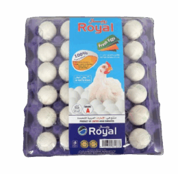 Royal Fresh White Eggs 30s