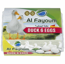 Al Fayoum Duck Eggs 6s