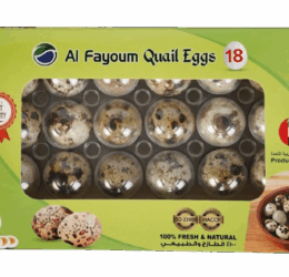 Al Fayoum Quail Eggs 18s