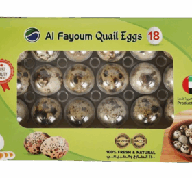 Al Fayoum Quail Eggs 18s