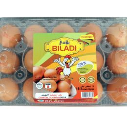 Biladi Fresh Brown Eggs 15s