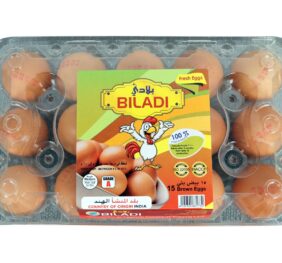 Biladi Fresh Brown Eggs 15s