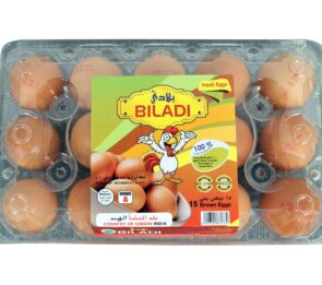 Biladi Fresh Brown Eggs 15s