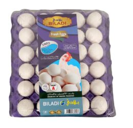 Biladi Fresh White Eggs 30s